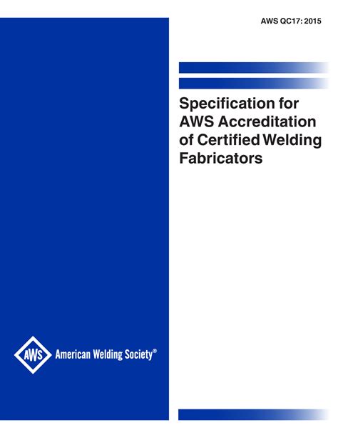 aws metal fabrication|welding fabricators accreditation.